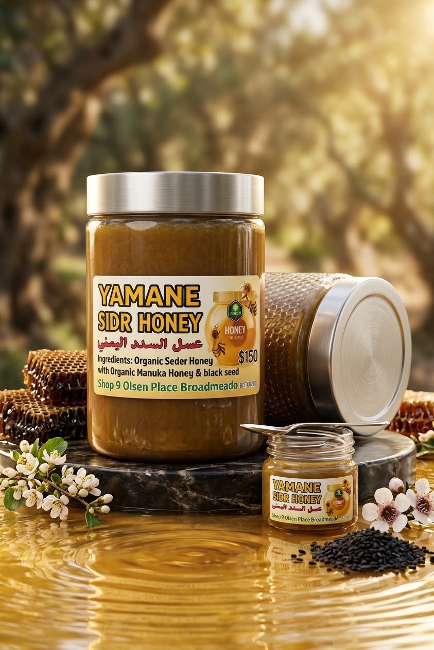 Premium Yemeni Sidr Honey - Manuka & Mountain Blend