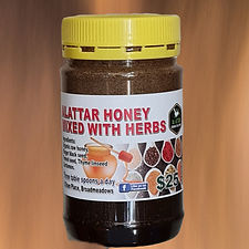 Honey Mixed with Herbs