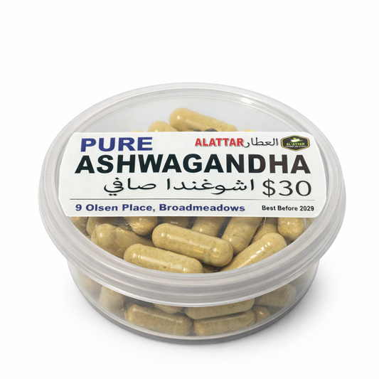 Pure Ashwagandha Capsules - اشوغندا صافي