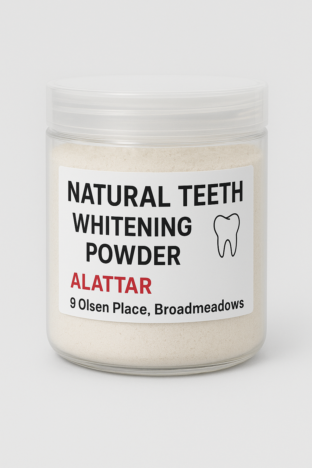 Natural Teeth Whitening Powder