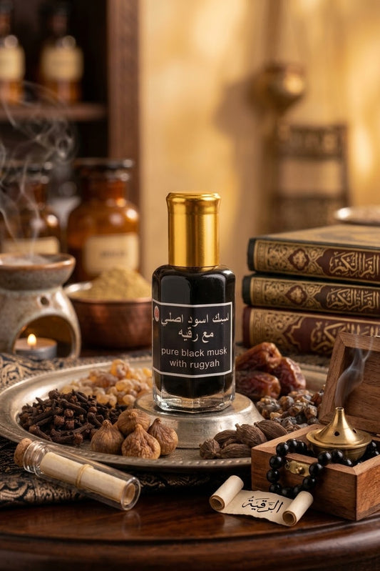 Pure Black Musk with Ruqyah - مسك اسود اصلي مع رقية