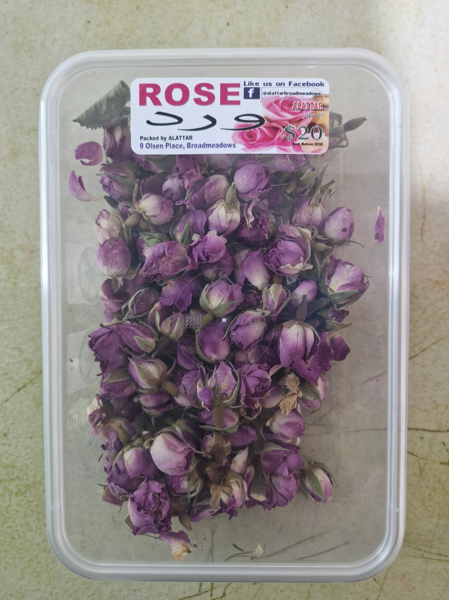 Dried Rose Petals