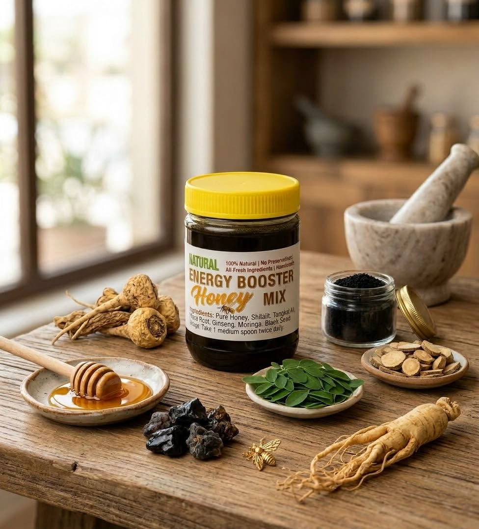 Natural Energy Booster Honey Mix