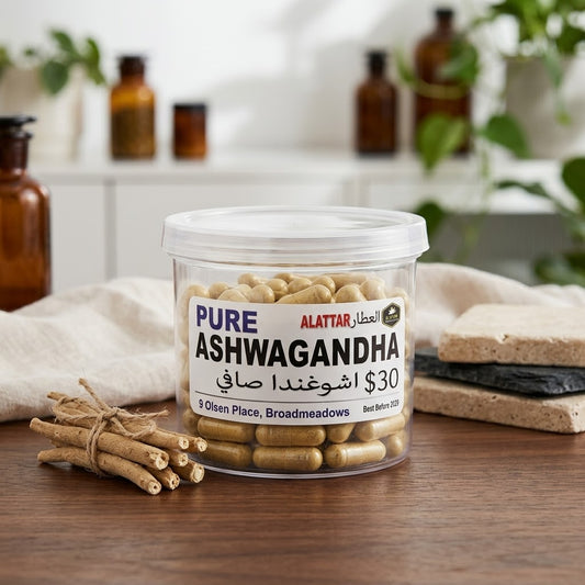 Pure Ashwagandha Capsules - اشوغندا صافي